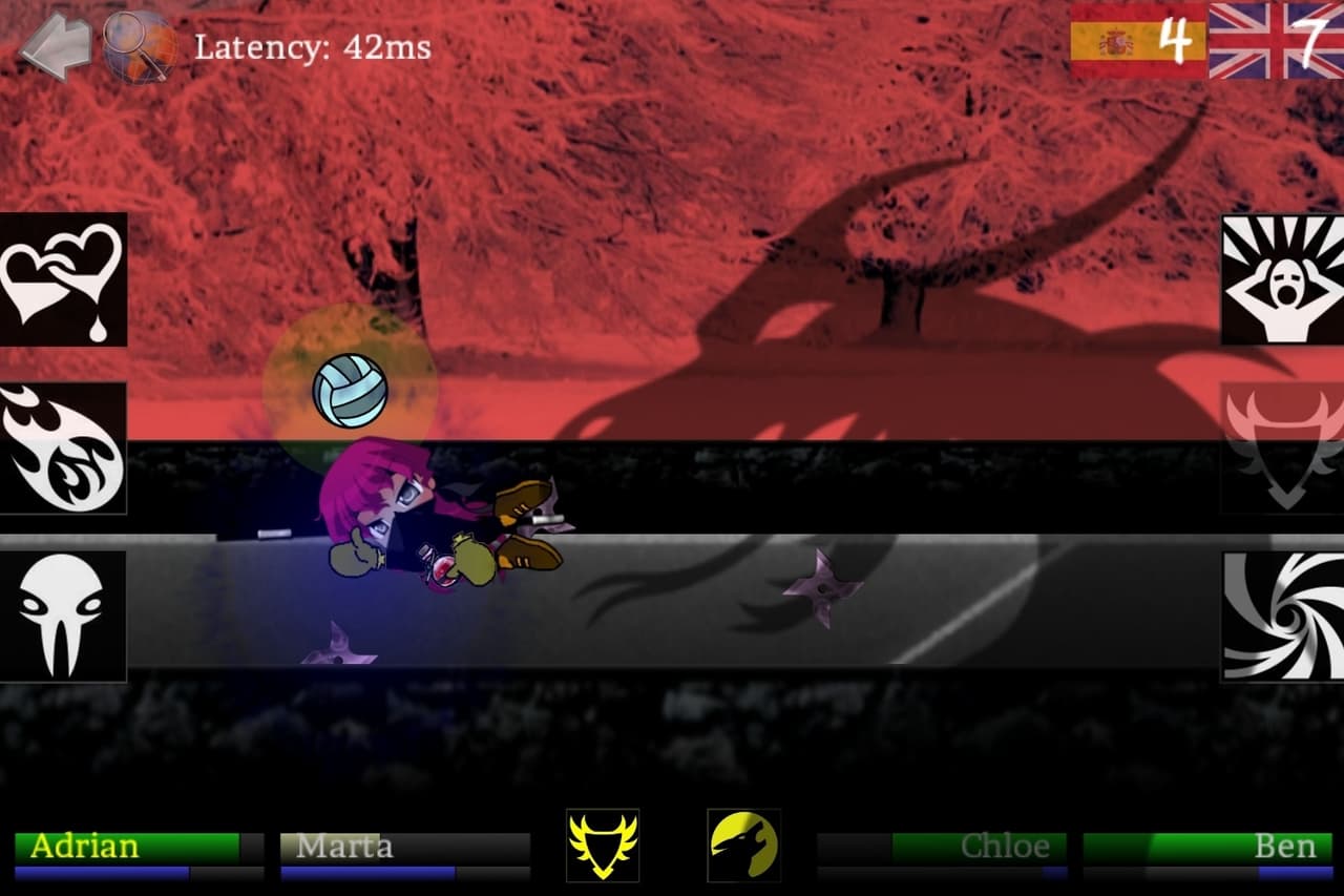 Ninja Volley 2X screenshot 3