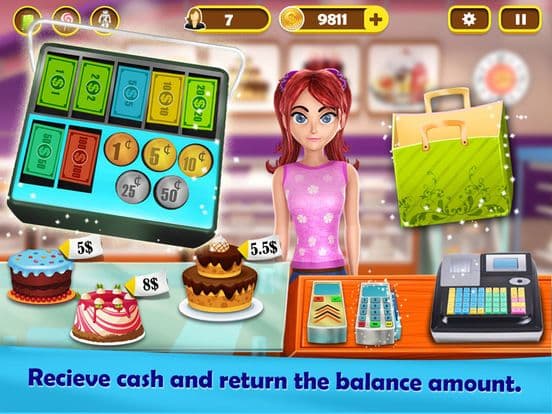Ice Cream & Cake Cash Register screenshot 5
