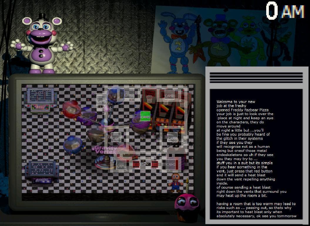 FNAF 6 Nightshift