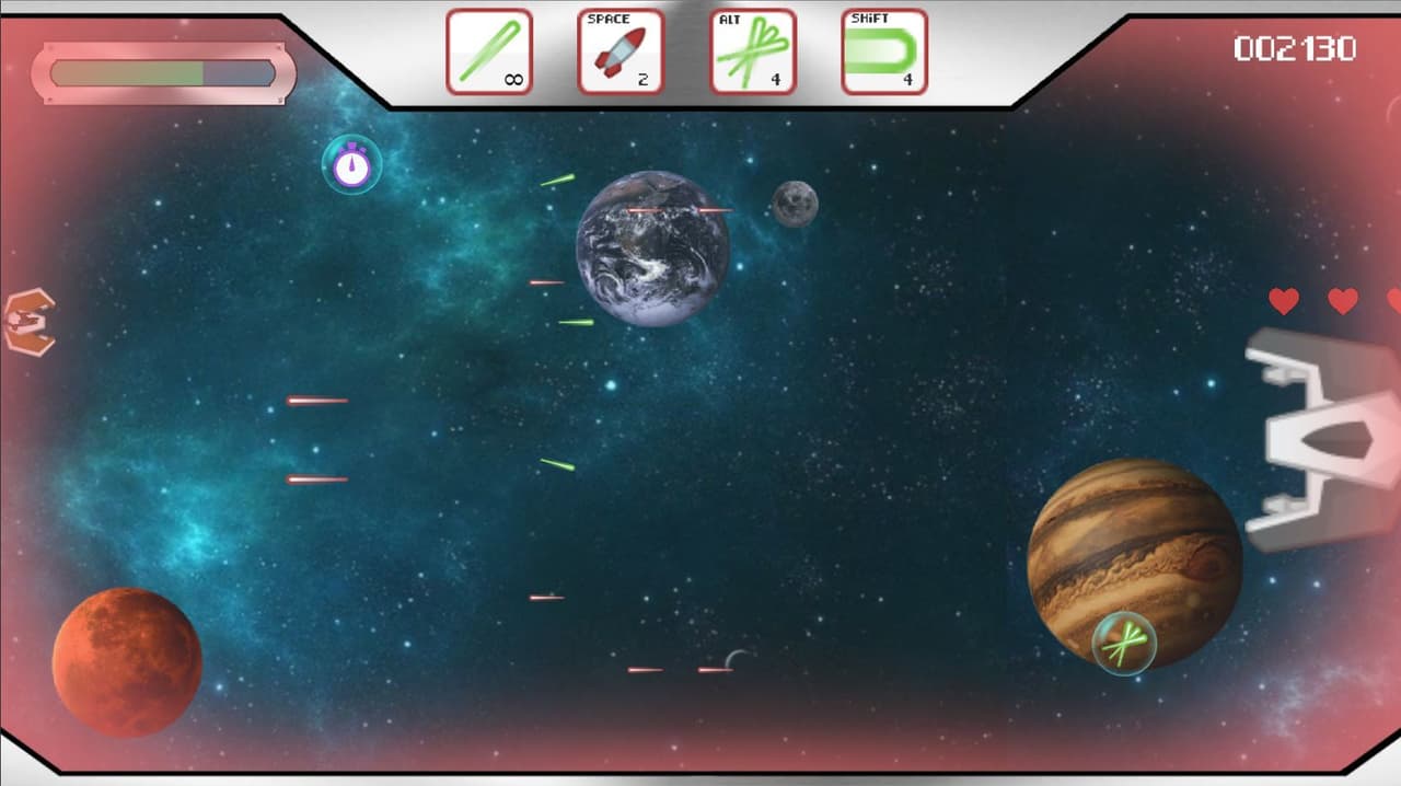 Space Survival (itch) (raulico) screenshot 4