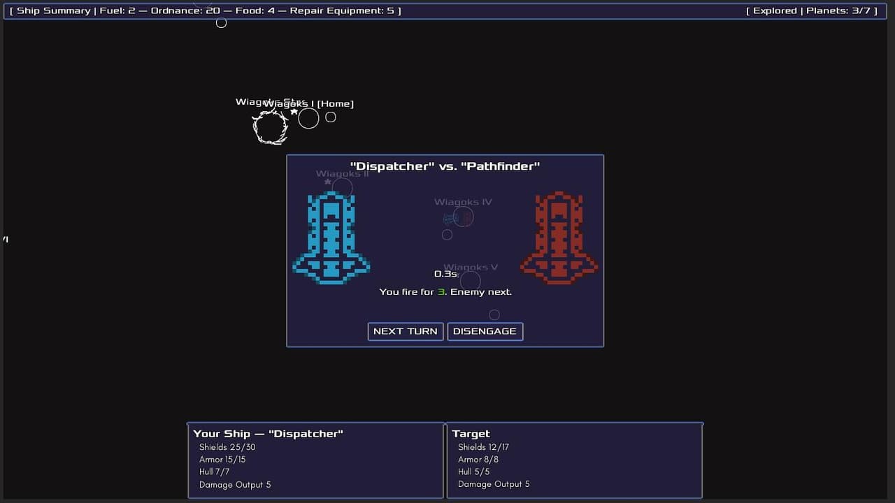 Last-ditch Voyage - Ludum Dare 34 Jam Game screenshot 2