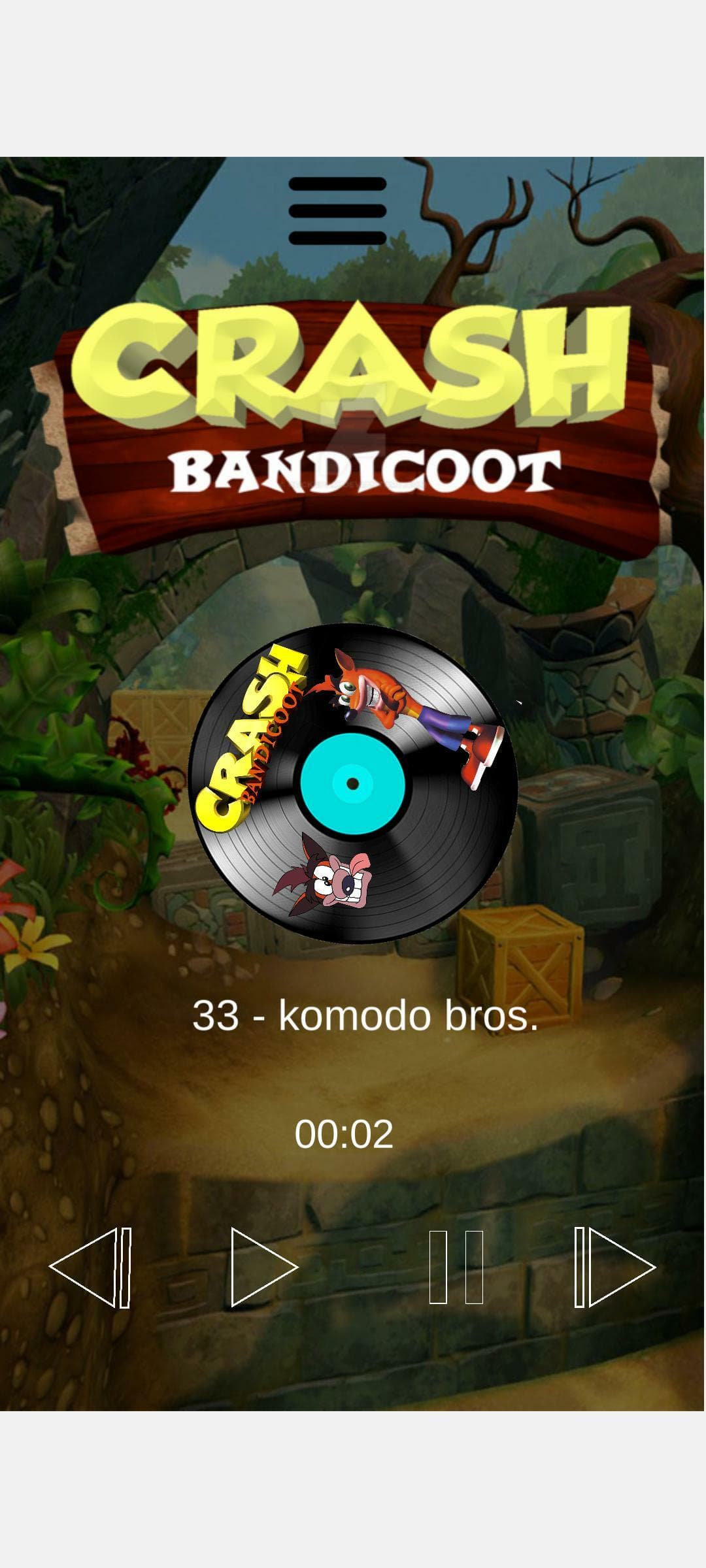 Crash Bandicoot Themes