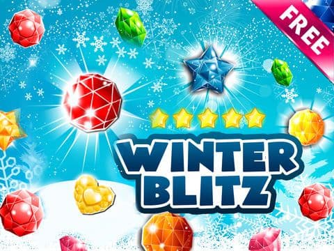 Winter Blitz Match-3 - harvest sweetest star candy-es and angry juice heroes swap free screenshot 2