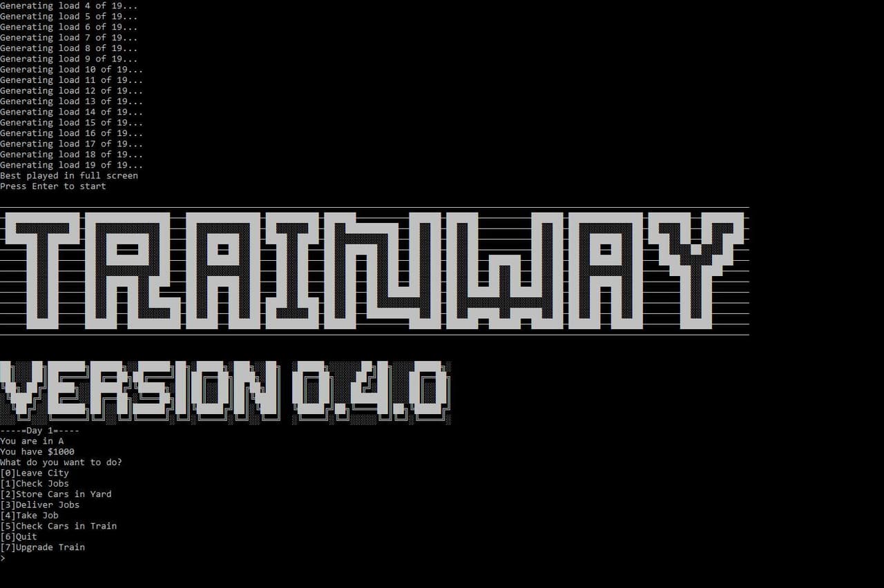 TrainWay Text Adventure screenshot 2