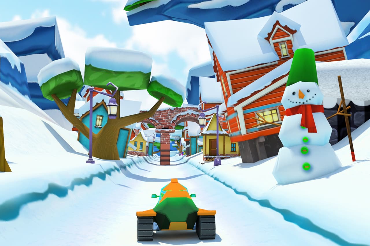 VR Sleigh Simulator - Cardboard