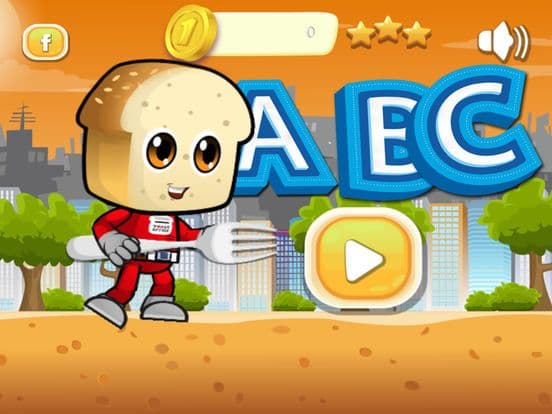 ABC Toast Boy Run screenshot 2