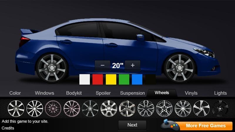 Honda Civic 12 Tuning screenshot 3