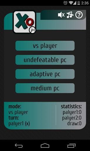 Undefeatable tic-tac toe screenshot 3