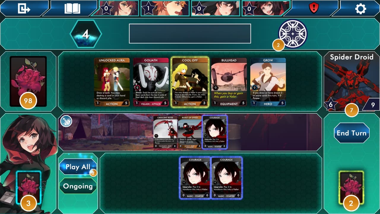 RWBY Deckbuilding Game screenshot 3