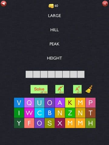4 Clues - Whats the right word puzzle screenshot 4