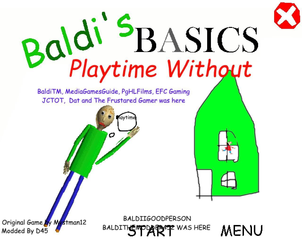 Baldis Basics Playtime Without screenshot 2