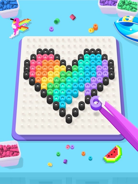 Bead Art: Coloring Games screenshot 2