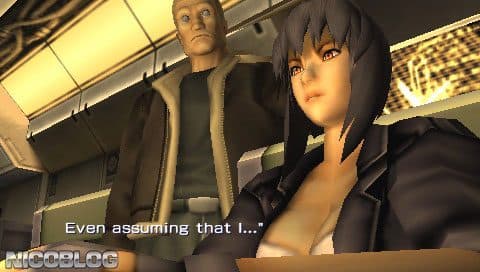 Ghost in the Shell: Stand Alone Complex (PSP) screenshot 2
