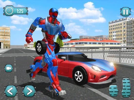 Futuristic Robot Transport screenshot 5