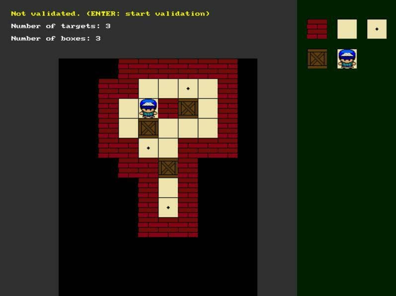 Sokoban With Level Editor