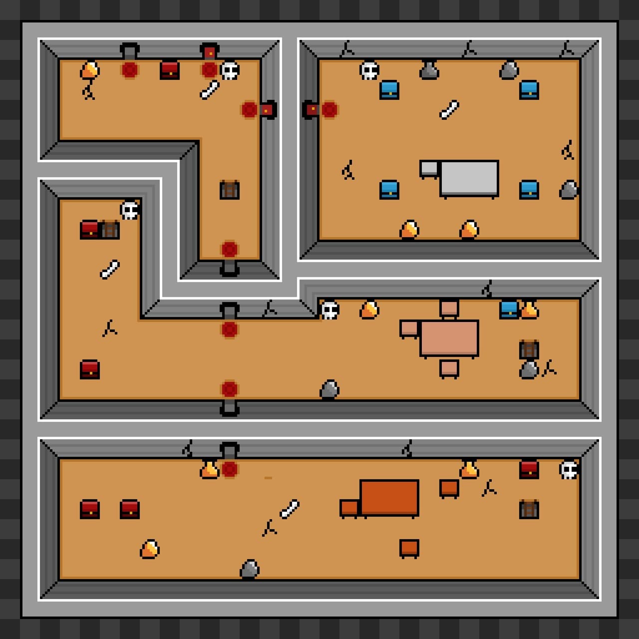 8x8 Dungeon Tileset by FuminoStudios screenshot 2