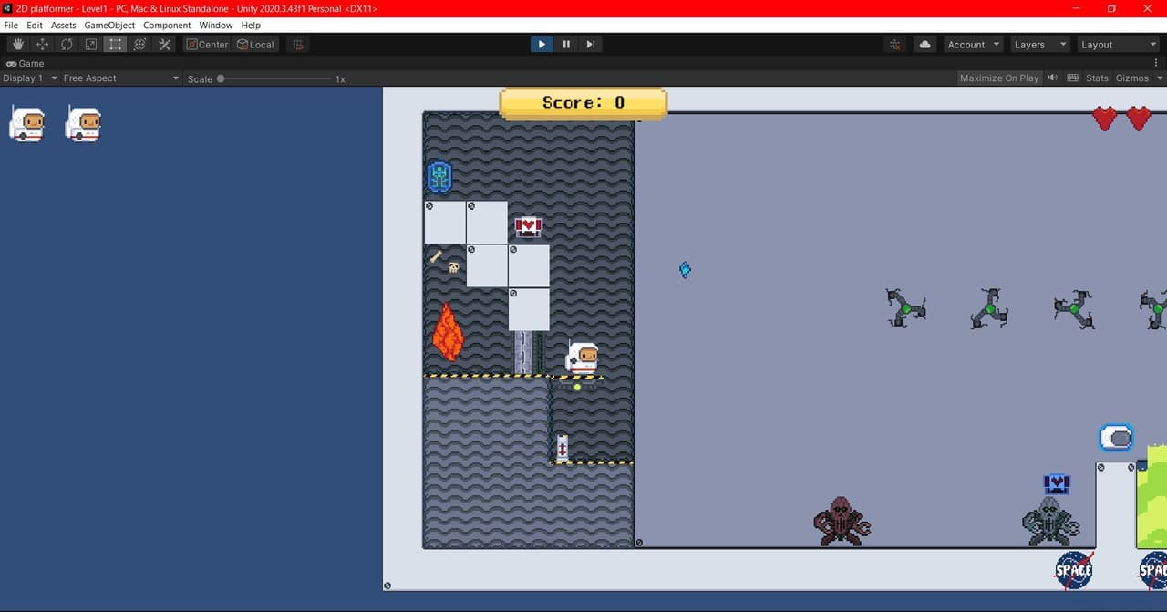 2d Platformer Toutorial screenshot 2