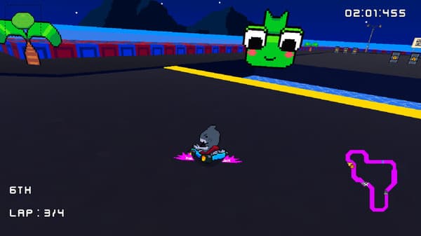 Retro Kart Rush screenshot 4