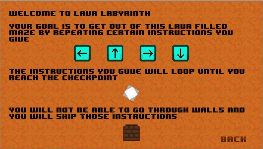 Lava Labyrinth (Game Jam version)