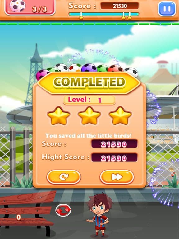 Soccer Bubble Shooter