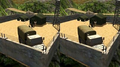 Vr Mountain Army Truck: Simulator game-s 2016 screenshot 3