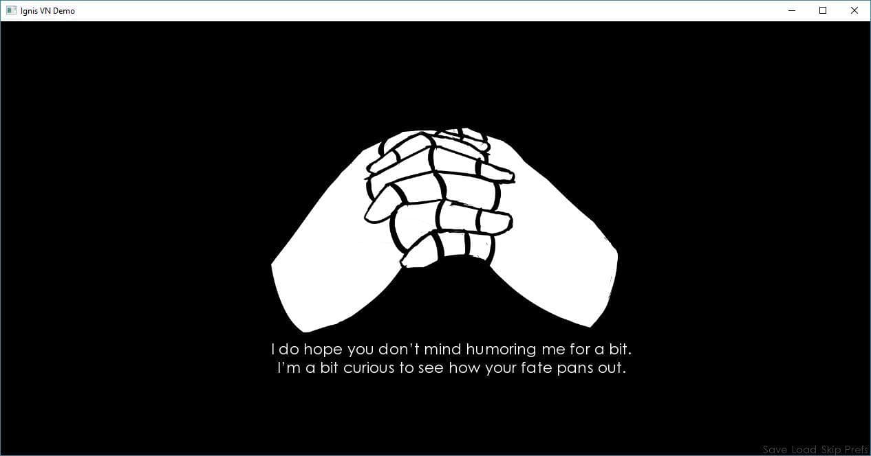 Ignis VN Demo screenshot 3