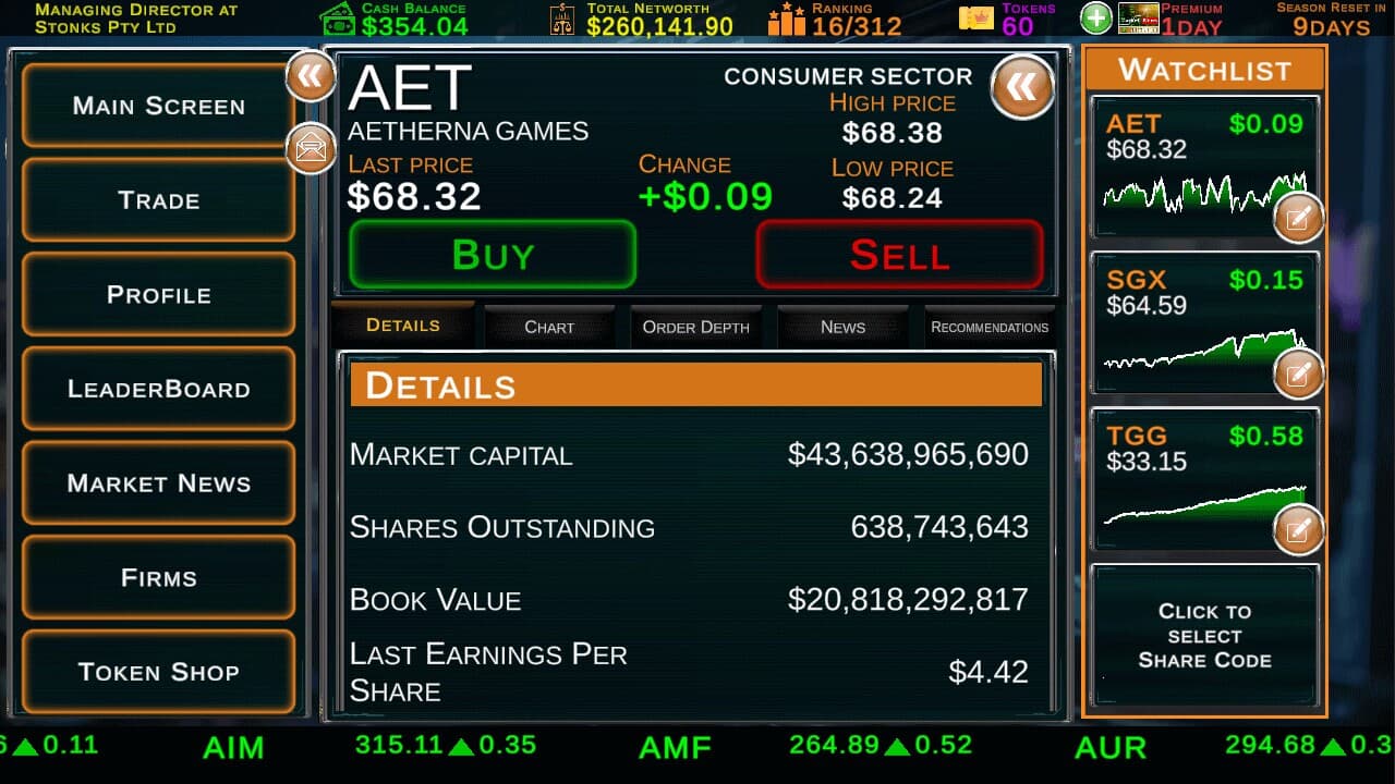 Stock Market Tycoon: Challenge screenshot 4