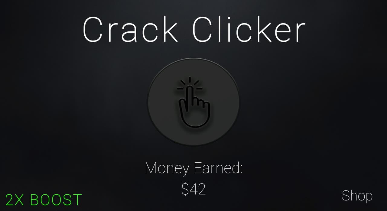 Crack Clicker Windows screenshot 2