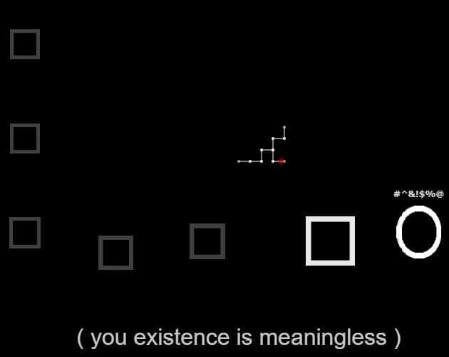Wandering in the void