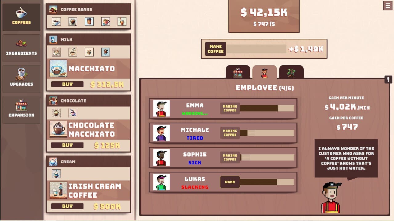 Conradito Cafézito screenshot 3