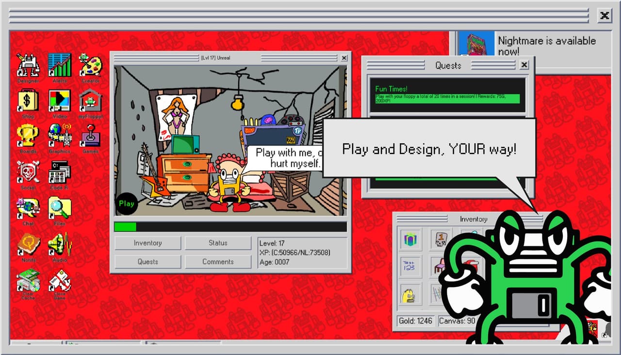 myFloppy Online! screenshot 6