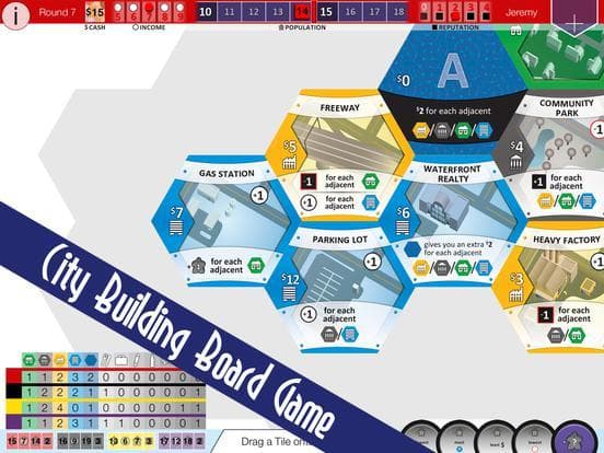 SUBURBIA City Building Board Game screenshot 2