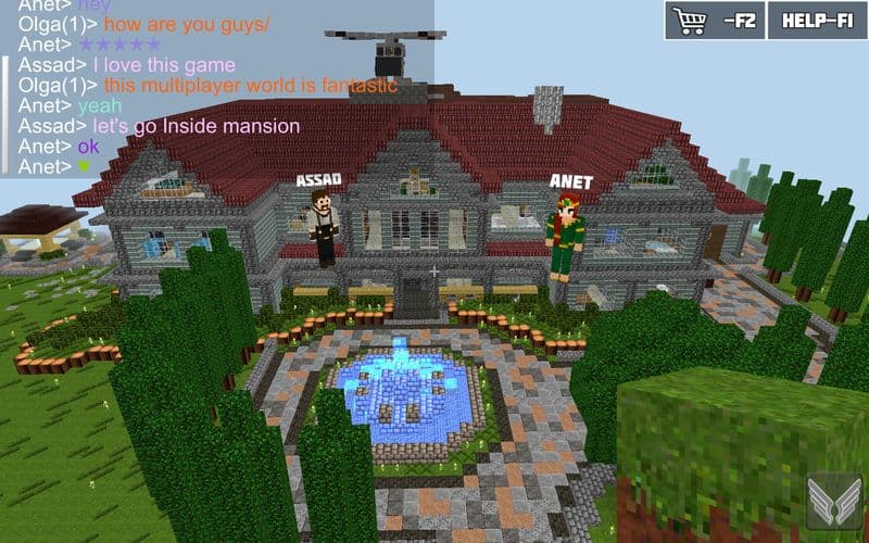 World of Cubes Survival Craft Multiplayer