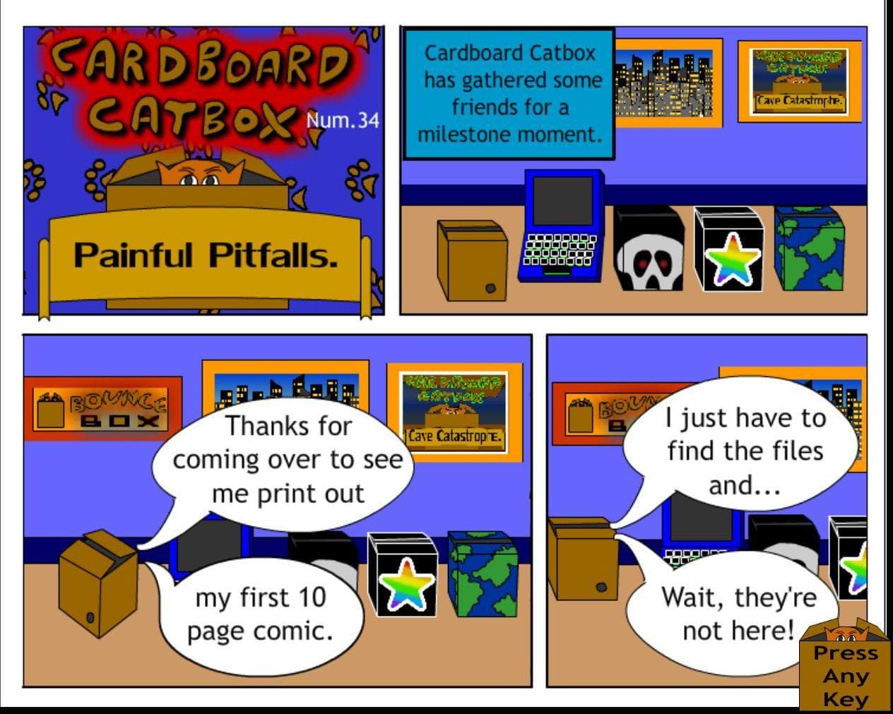 Cardboard Catbox Painful Pitfalls