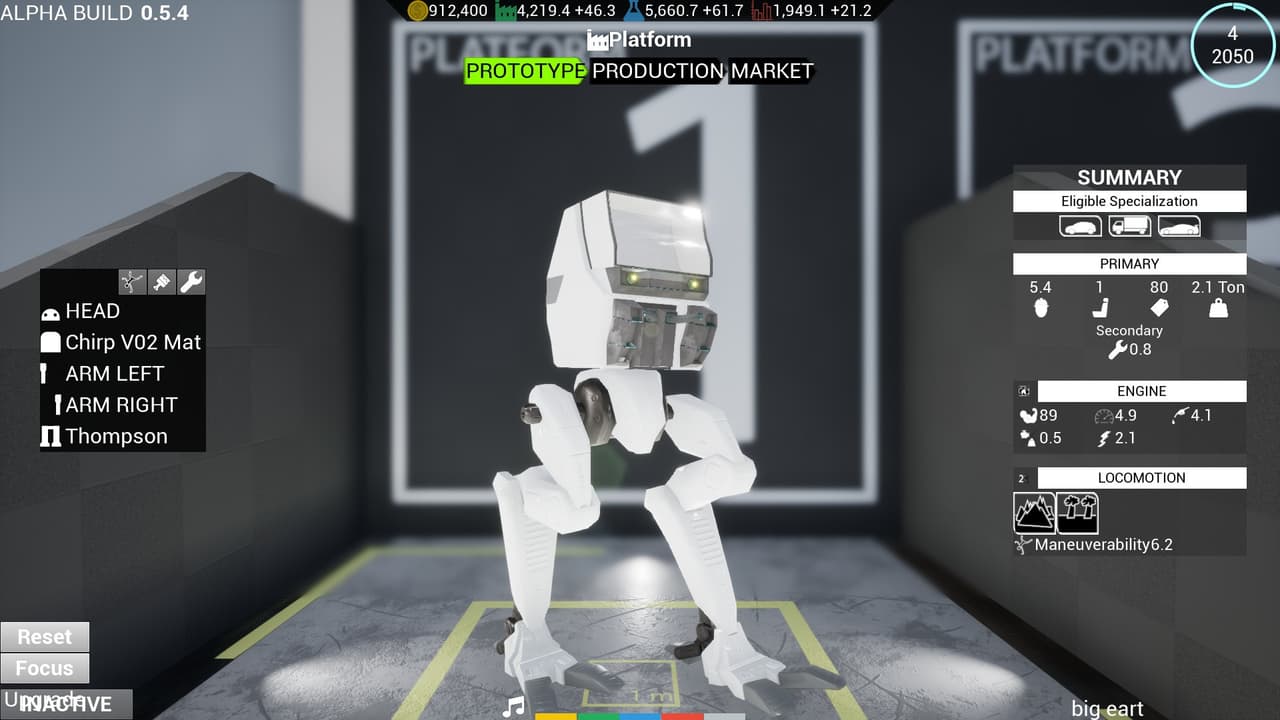 Mechsprofit: Mech Tycoon Simulator screenshot 2