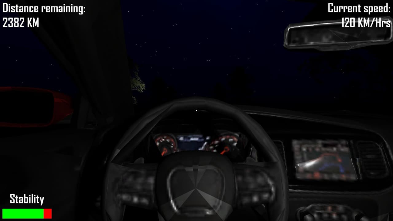 Strange night: Driving back home (A Strange night series) screenshot 2