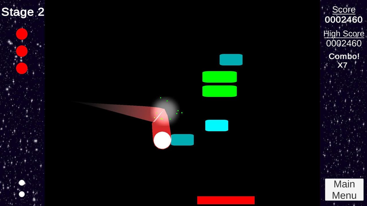 Space Journey Breakout screenshot 4