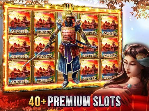 Free Vegas Casino Slots - Samurai screenshot 2
