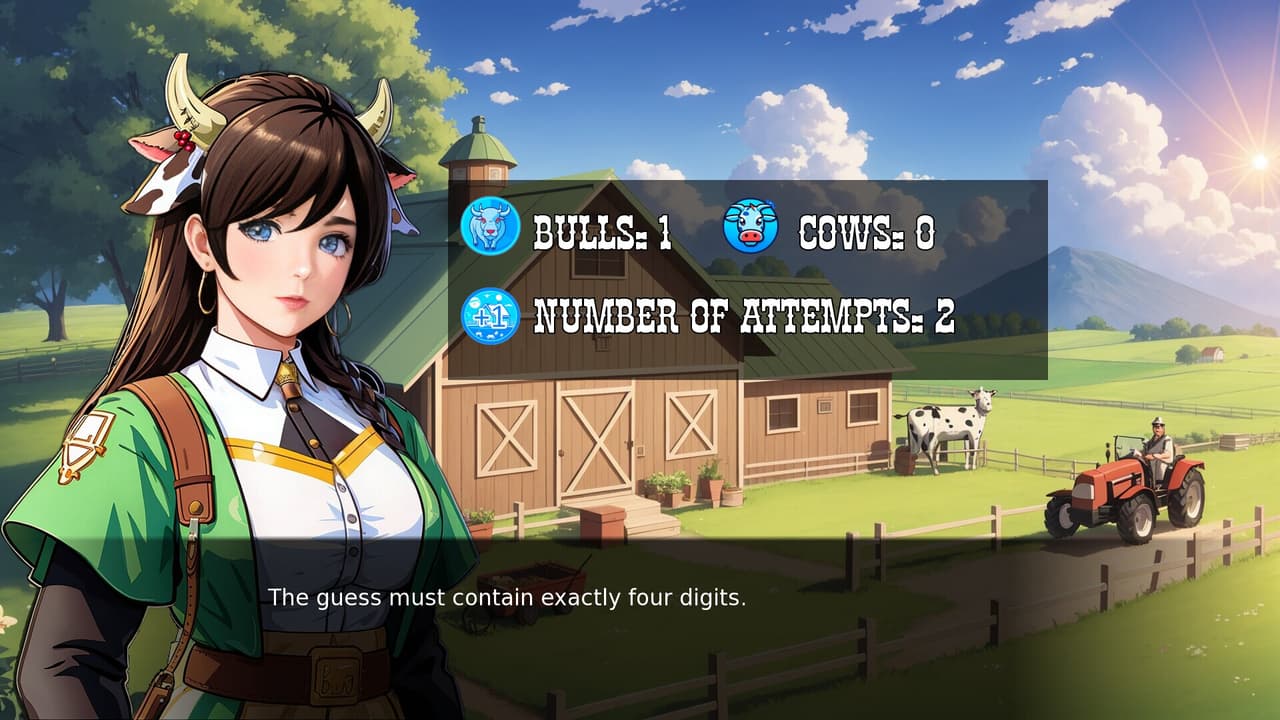 Bulls and Cows - Wild West screenshot 2