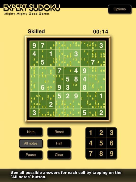 Expert Sudoku HD screenshot 4