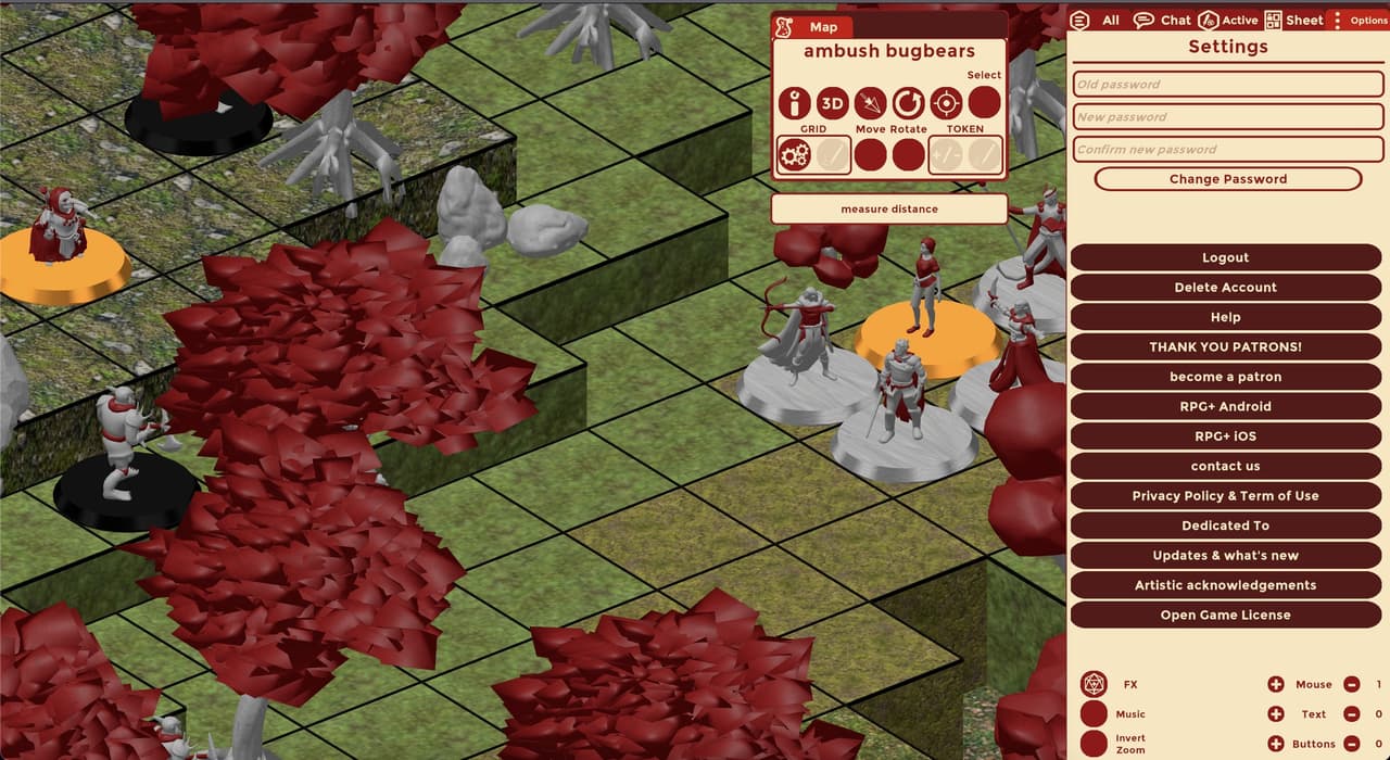 RPG Plus Unlocked - Anywhere Anytime Virtual Tabletop screenshot 4