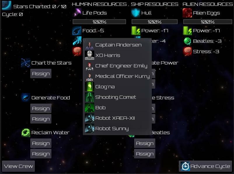 Chart the Stars
