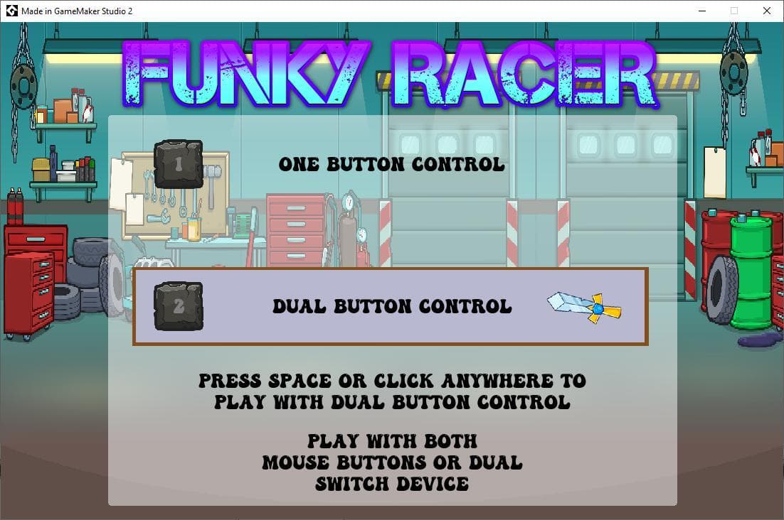Funky Racing - Accessible Game - Simple Control System screenshot 5