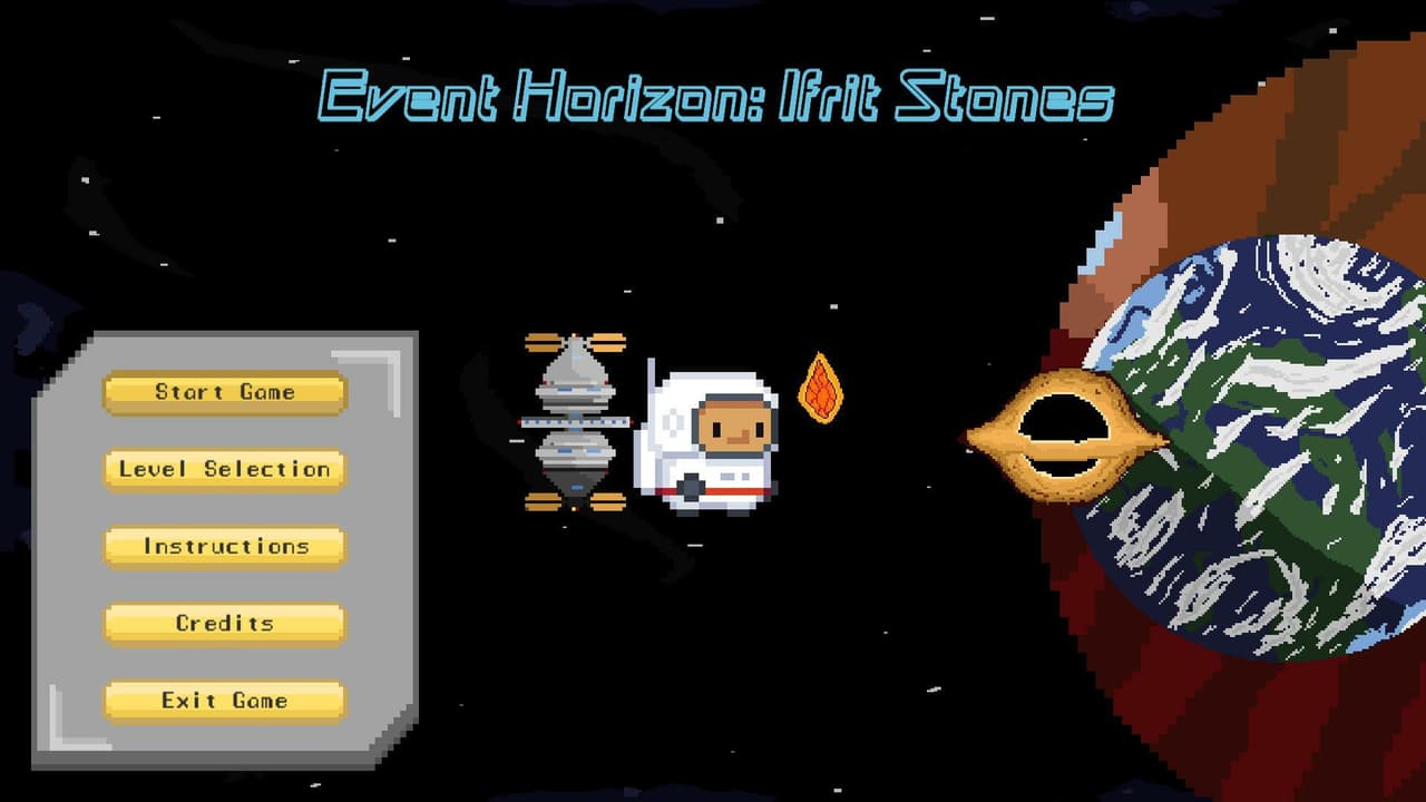 2D Platformer: Event Horizon- Ifrit Stones screenshot 2