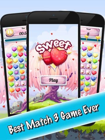 Candy Sweet Hearts screenshot 2