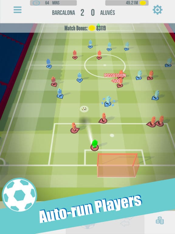 Footy Ball: Pass Pass Soccer screenshot 3