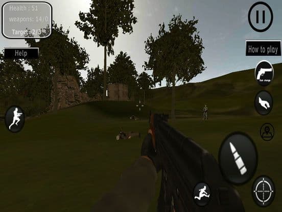 jungle commando Shooter War screenshot 3