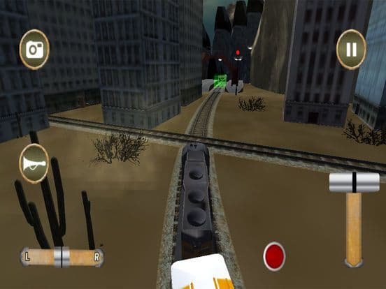 Snow Train Drive Simulation 3D