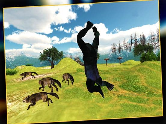Wild Gorilla Attack Simulator 2016:Wildlife of Ape screenshot 5