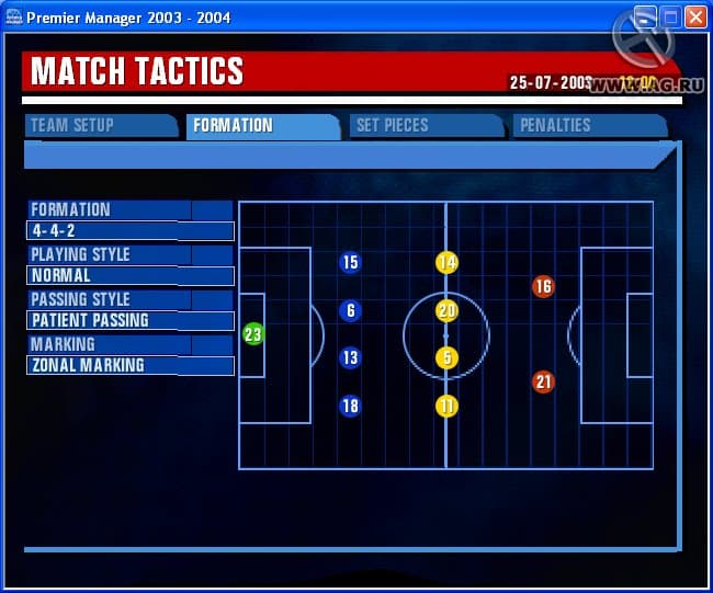Premier Manager 2003-2004 screenshot 2